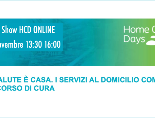 HCDs, Home Care Days – Talk Show Online, 8 Novembre 13:30 – 16:00